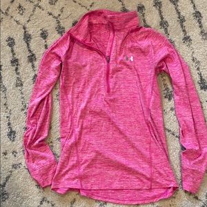 Under armour half zip